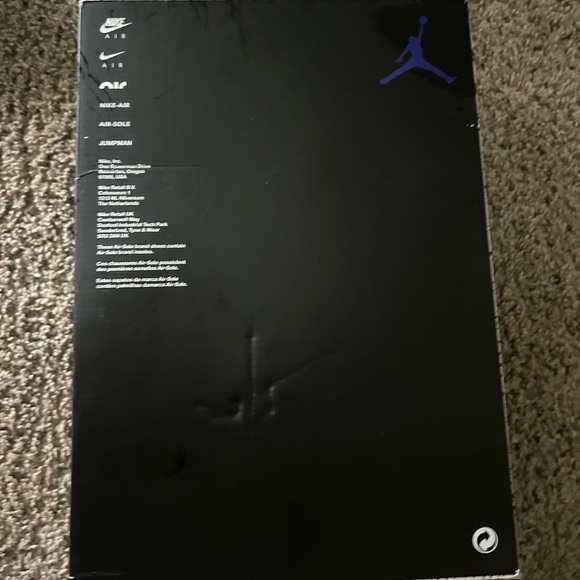 Jordan Retro White and Purple Sneakers - Picture 2 of 13